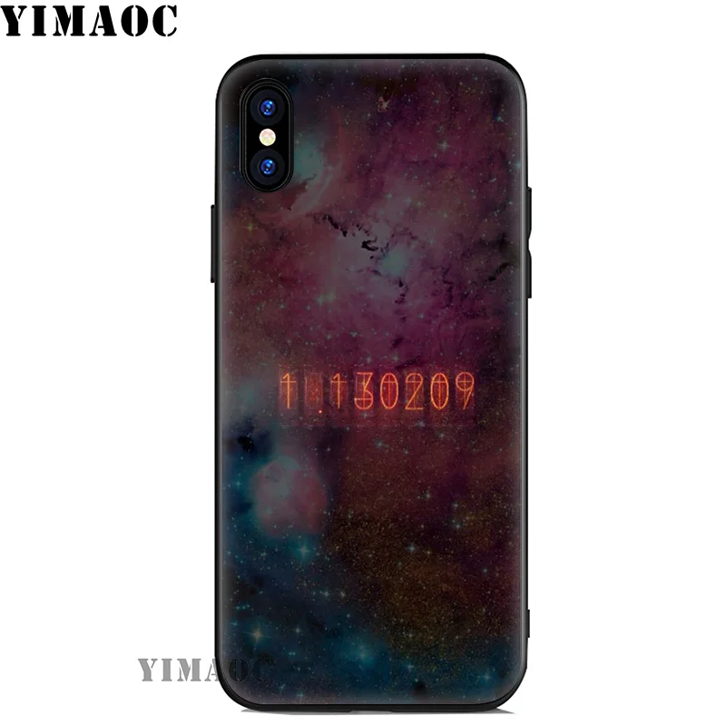 YIMAOC Steins Gate Anime Soft Silicone Case for iPhone 11 Pro Xr Xs Max X or 10 8 7 6 6S Plus 5 5S SE |