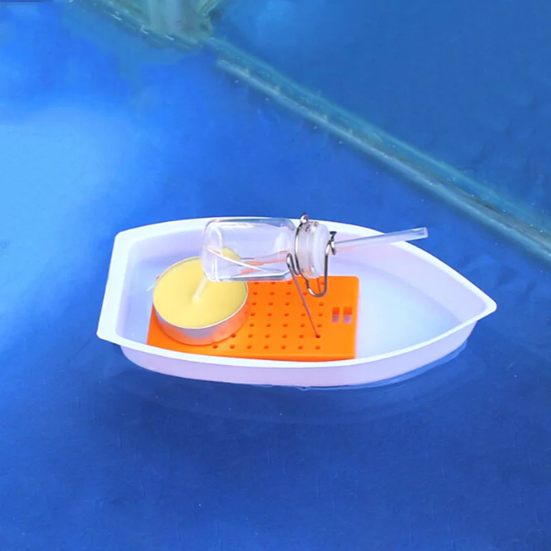 Свеча Powered пароходе науки гаджет Обучающие игрушки Физика Эксперимент 15*8 см |