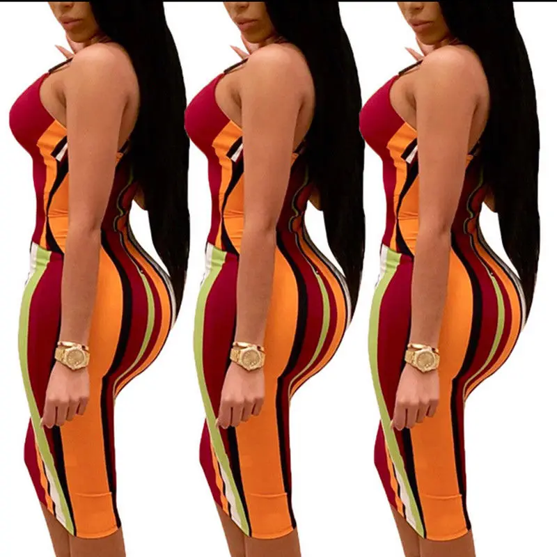 Женское платье 2018 Для женщин бинты Bodycon рукавов Вечеринка клуб короткое