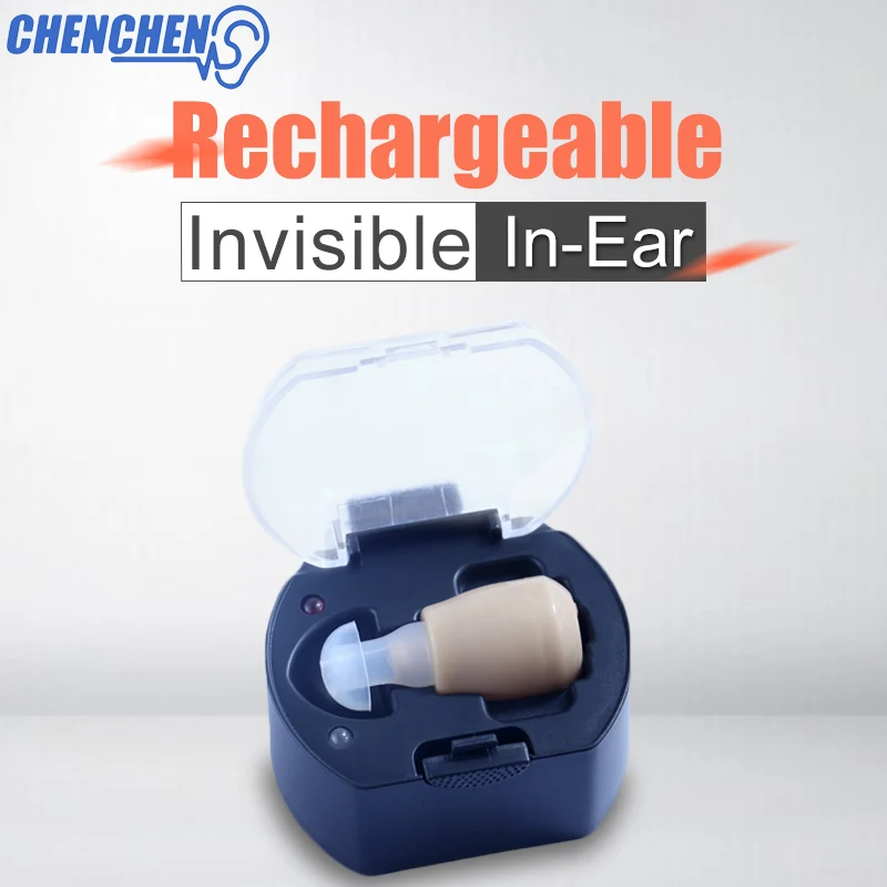 Слуховые аппараты для глухих в ушах перезаряжаемый усилитель звука портативный