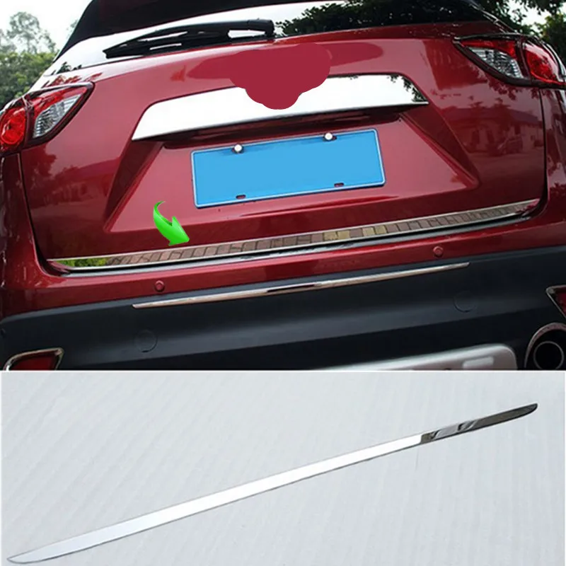 Накладка из нержавеющей стали для заднего багажника 2013 2014 2015 2016 MAZDA CX-5 CX5 |