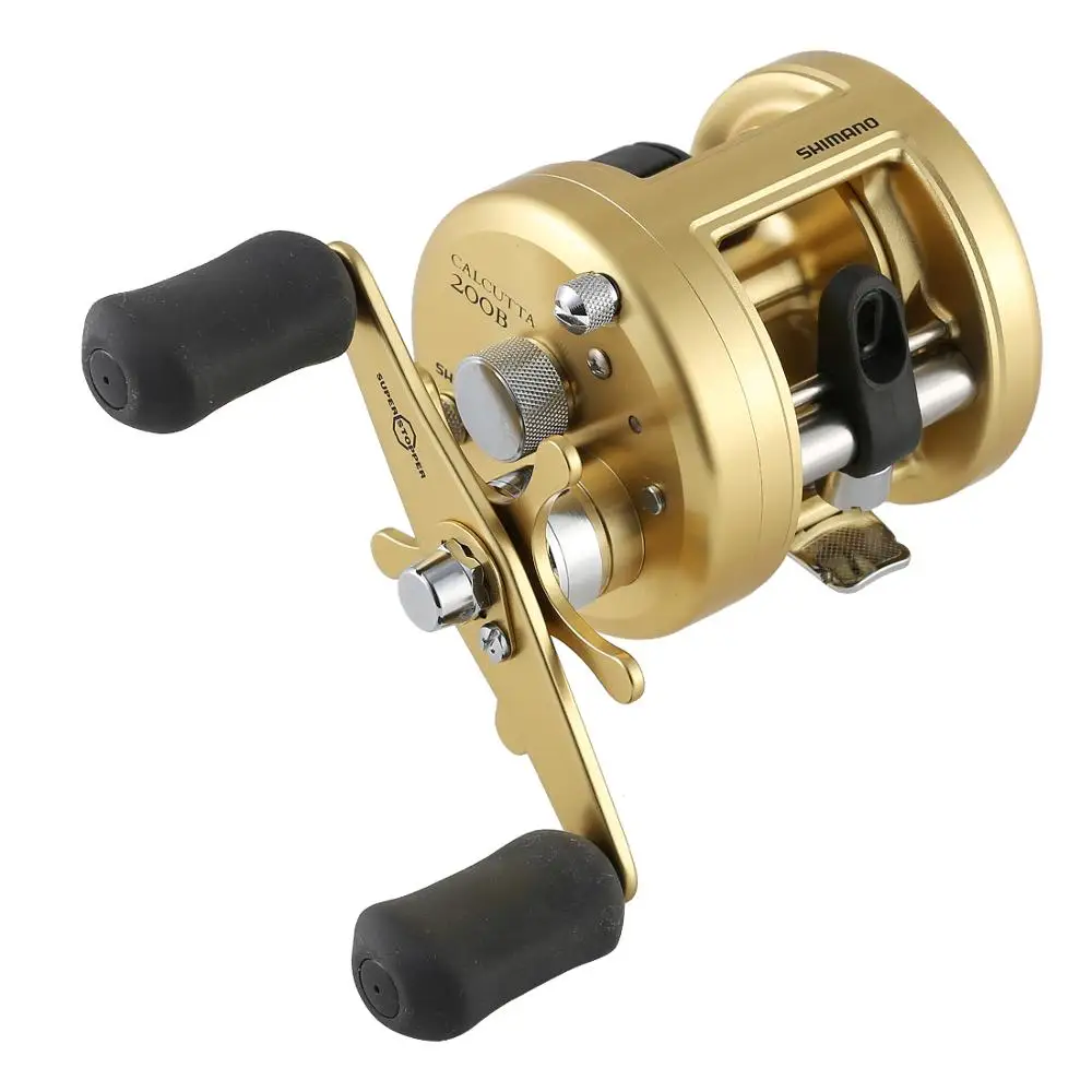 SHIMANO CALCUTTA B 200B 201B катушка для ловли на приманку 4BB 5 кг тянущаяся 6 0: 1 литой барабан