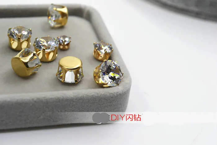 128 раздел 8/10 мм циркон блестящие руки Швейные дрель DIY аксессуары для волос ручной работы декоративные