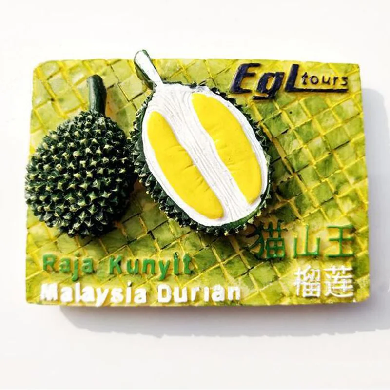 Наклейки для домашнего холодильника имитация еды и овощей 3D полимерные стерео