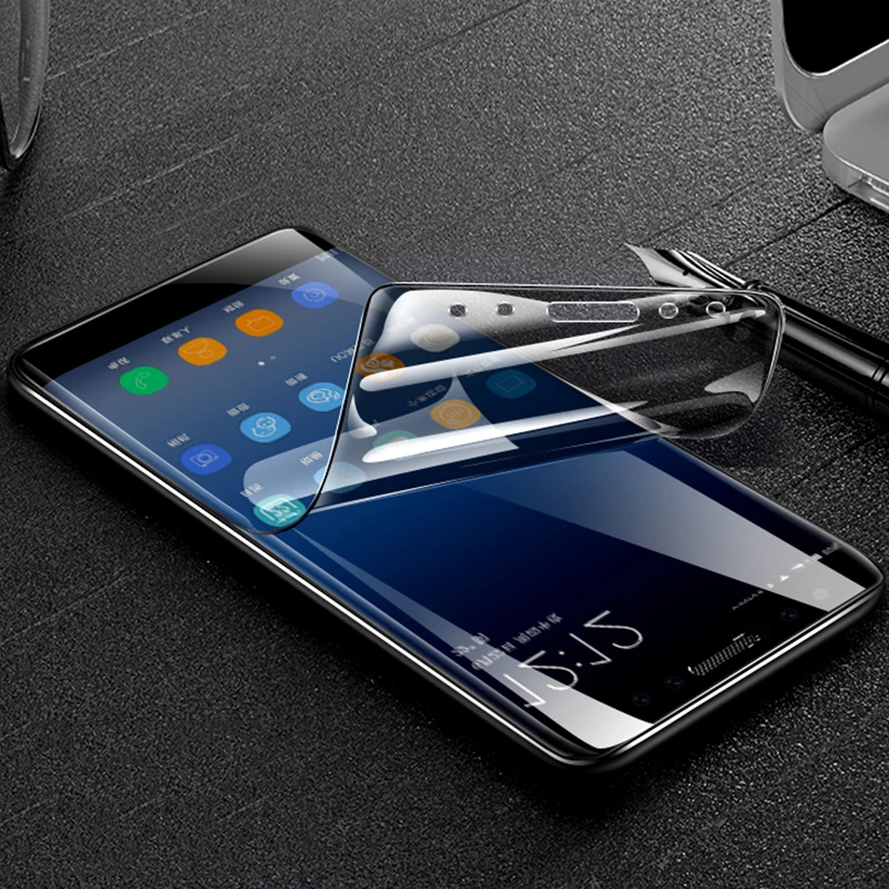 Мягкая защитная пленка для Samsung Galaxy S8 S8plus S9 S9plus S7 S7edge S6 edge Note 8 A8 2018 A720 A7 2017 матовая
