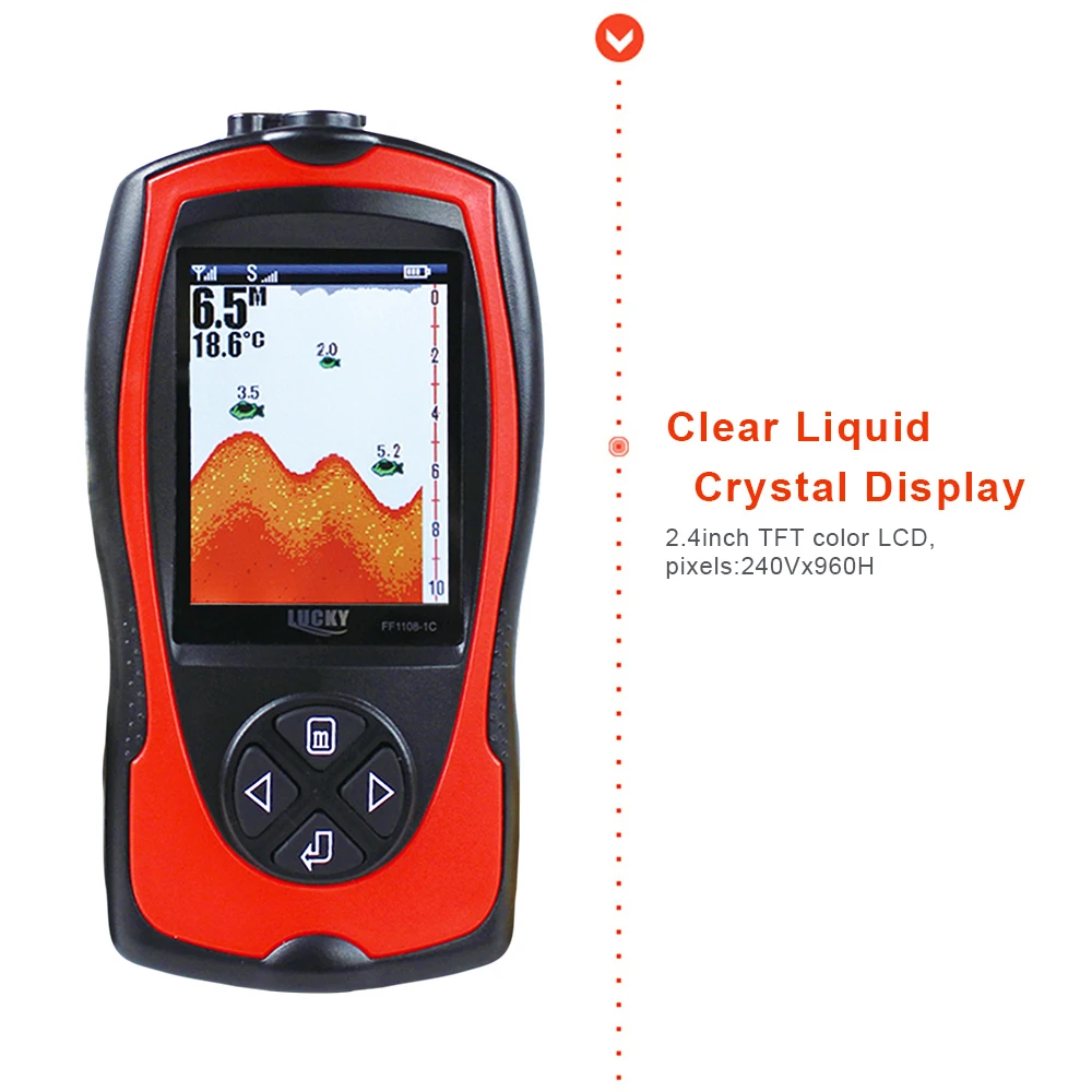 LUCKY беспроводной портативный гидролокатор рыболовные приманки эхолот