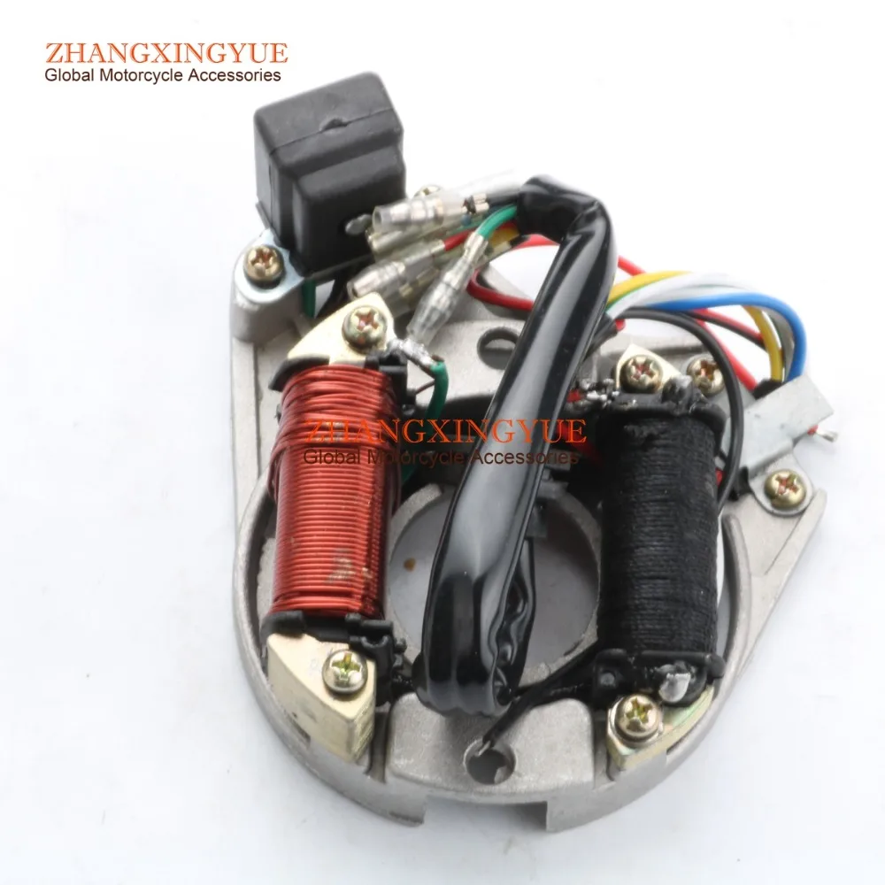 ATV Quad статор Магнитная пластина зажигания для 50 110 125 110cc китайская 2 катушка taotao 7