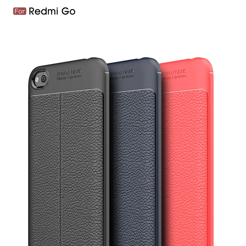 Чехол для Xiaomi Redmi Go стильный прочный силиконовый бампер чехол телефона GO защитный