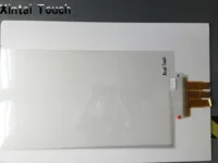 Best price 60" real 20 points multi interactive touch screen foil film Multi-touch foil through glass shop window