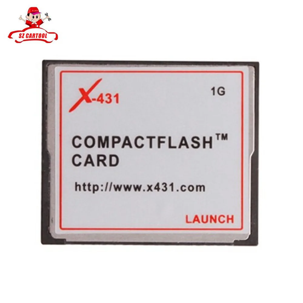 

100% оригинальная X431 CF карта памяти для X431 GX3 ,X431 Master ,X431 IV cf компактная флеш-карта 1 Гб Бесплатная доставка