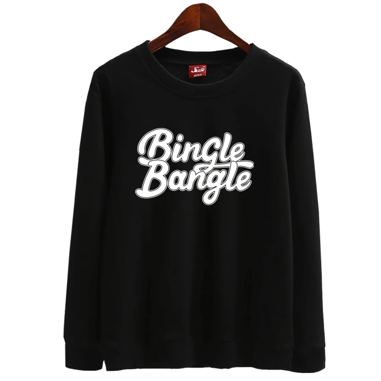 

Kpop aoa ace of angels bingle bangle mini album same printing o neck thin sweatshirt spring autumn elvis unisex pullover hoodies