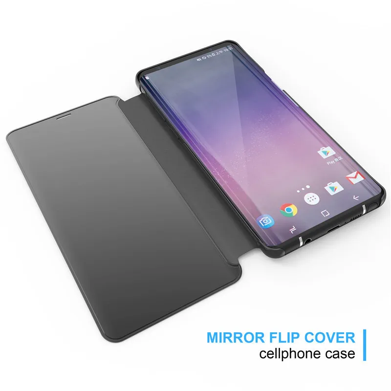 Чехол GKK для Samsung Galaxy S10 умный зеркальный флип-протектор аксессуары телефонов