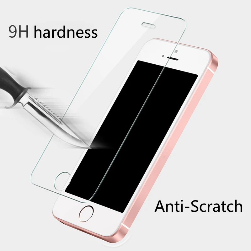 Защитный Стекло на для iPhone 5S SE 5SE 5 4 S 4S 5C закаленное Стекло для Apple S5 S4 экран протектор Защитная пленка Clear