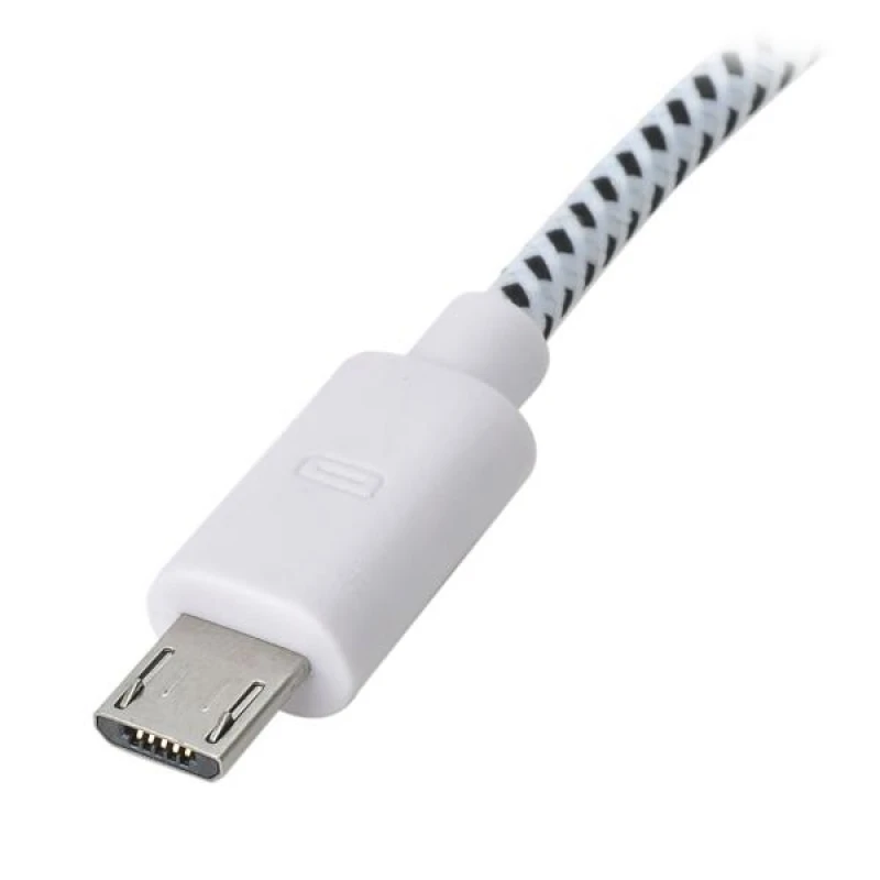 Нейлоновый плетеный USB кабель QUWIND для Huawei Android Samsung HTC|usb charge|data cable for androidphone samsung |