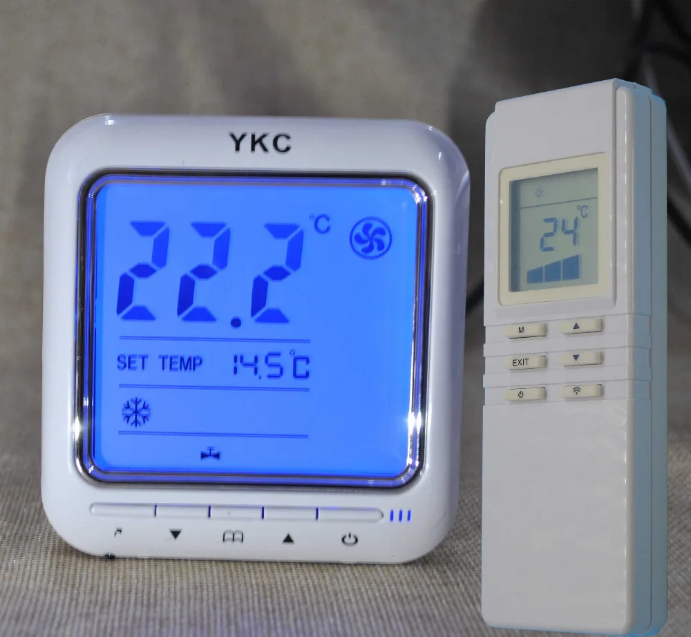 Термостат с пультом дистанционного управления таймером и 2-3 линейными клапанами