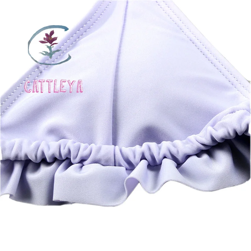 CATTLEYA 2018 Новое поступление комплект бикини solid бинты Монокини sexy Глубокий V