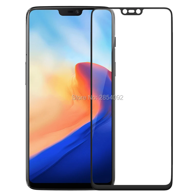 3D закаленное стекло для Oneplus 6 полное покрытие 9 H Защитная пленка экрана протектор