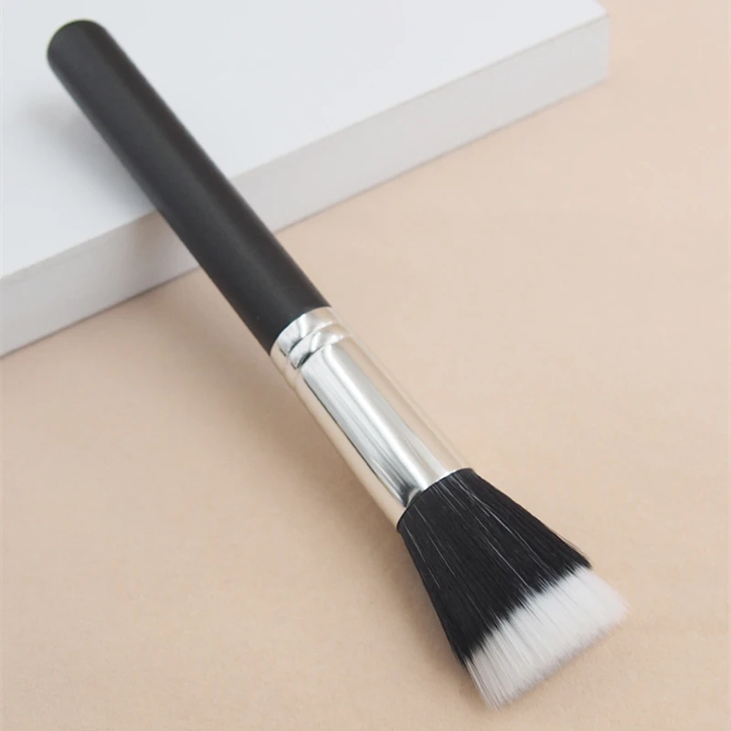 

High Quality #187 Air Blusher Brush Double Layer Soft Makeup Brush for Compact Loose Powder Fan Brush Finish Make up Brush