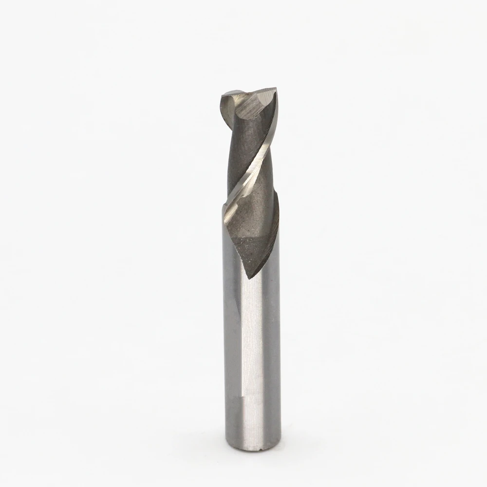 Новый 2 Флейта головка 12 мм концевые фрезы Фреза CNC биты инструменты W4Mo3Cr4V1 HSS &