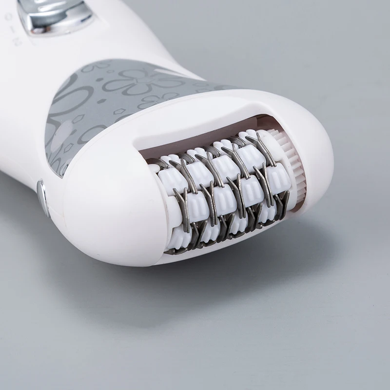 Kemei эпилятор перезаряжаемый 3 в 1 для удаления волос и ороговелостей, инструмент для ухода за ногами для женщин.