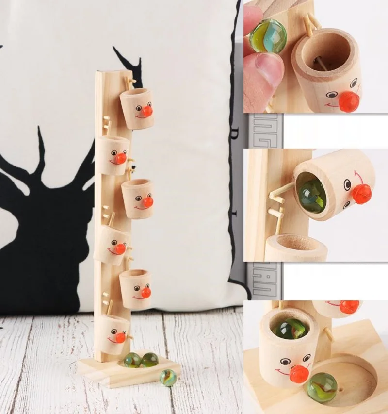 Веселый клоун подвижный шар marbles мальчики и девочки игра игрушки семейные