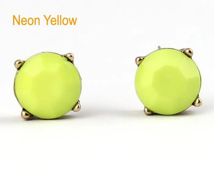 Летние винтажные акриловые серьги гвоздики для женщин|stud earrings|stud earrings for womenearrings