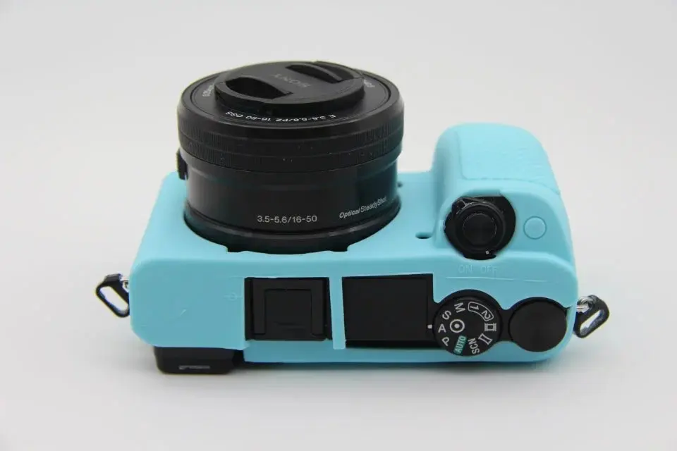 Хорошая мягкая камера видео сумка для sony A6100 A6300 A6400 силиконовый чехол резиновый корпус