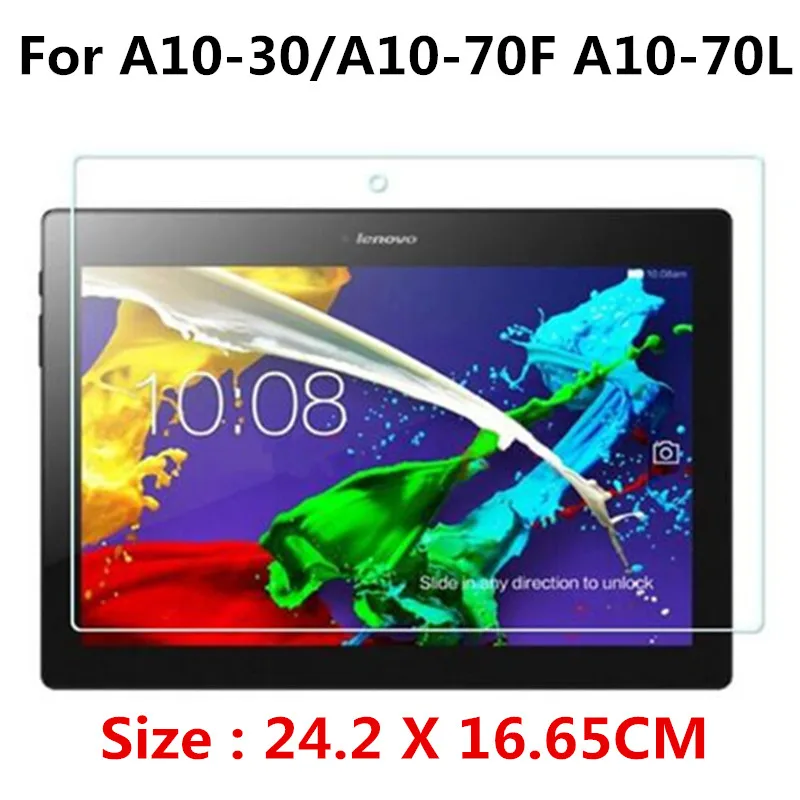 For A10-30 X30F 103F Закаленное Стекло для lenovo Tab 2 A10-70 A10-70F A10-70L A10-30 A10-30F X30F A10-80 A7600 10,1 планшет Экран защитная пленка - Цвет: For A10-30 X30F 103F
