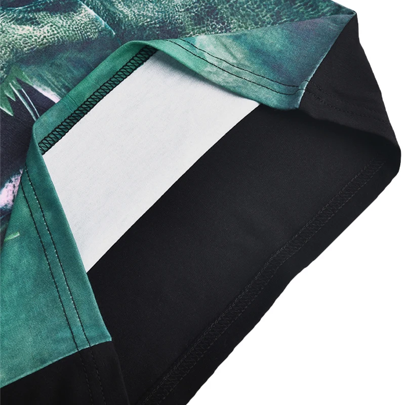 Детская летняя футболка для мальчиков с 3D рисунком детские шорты одежда топы