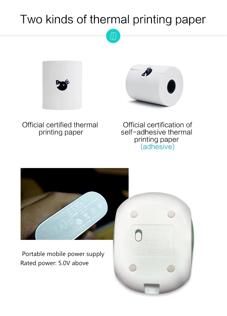 MEMOBIRD G2 Wifi синий портативный принтер для печати штрих-кодов Wifi фотопринтер беспроводной карманный термопринтер JEPOD