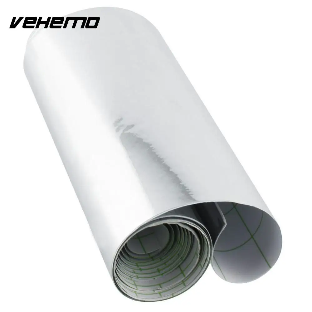 Vehemo 2017 автомобильный Стайлинг 6 дюймов x 60 Автомобильная хромированная наклейка