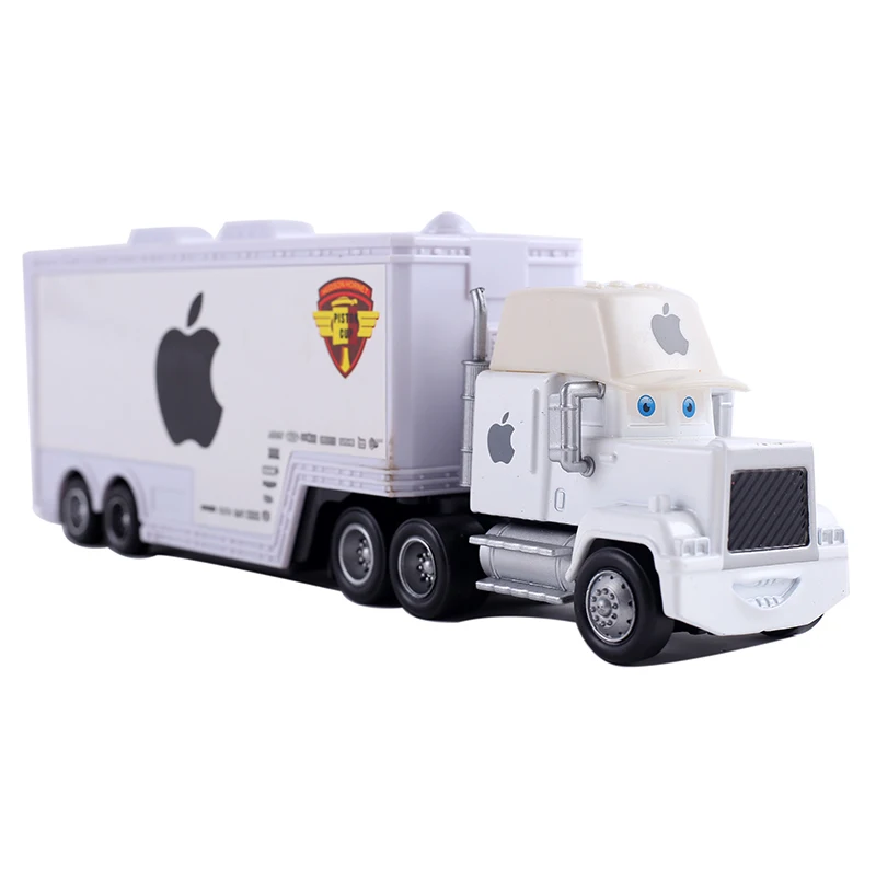 Автомобили disney Pixar Cars 2 3 Молния Маккуин Мак дядя грузовик мисс оладьи 1:55 литья под давлением металлическая машина модель детская игрушка, подарок