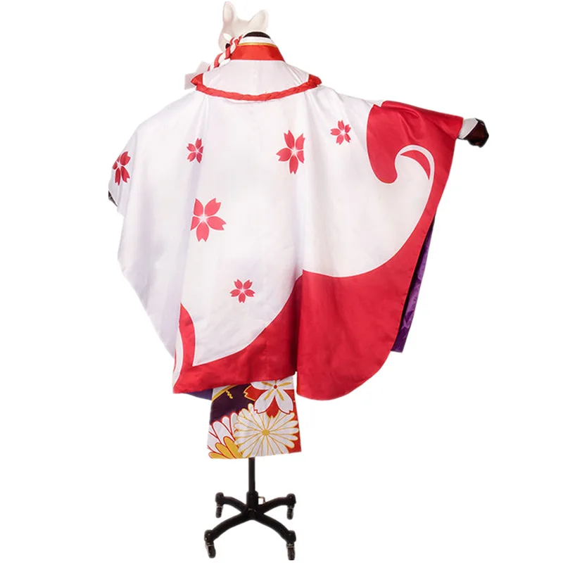 

Game Onmyoji Yuki-onna Cosplay Costume Kimono Dress Sexy Women Lolita Clothing
