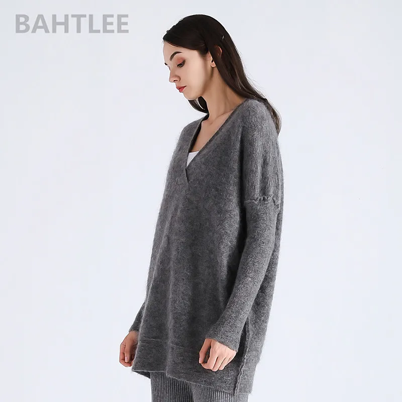 BAHTLEE весна-осень женские африканские мохеровые шерстяные вязаные пуловеры