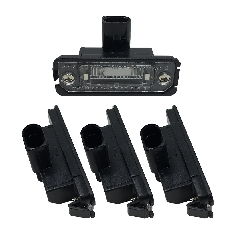 Галогенные лампы для номерного знака, 4 шт., подходят для Golf MK4 Beetle Polo Phaeton Lupo 1J6 943 021 B 1J6 943 021B 1J6943021B