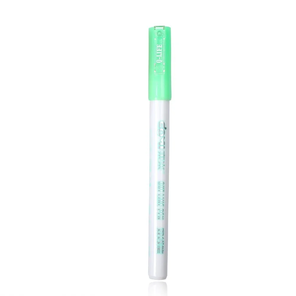 lvse 1 Pc Drawing Manga Art Marker Pens 8 Colors Highlighter Markers Art Supplies Diy Scrapbooking School Supplies Stationery - Color: lvse
