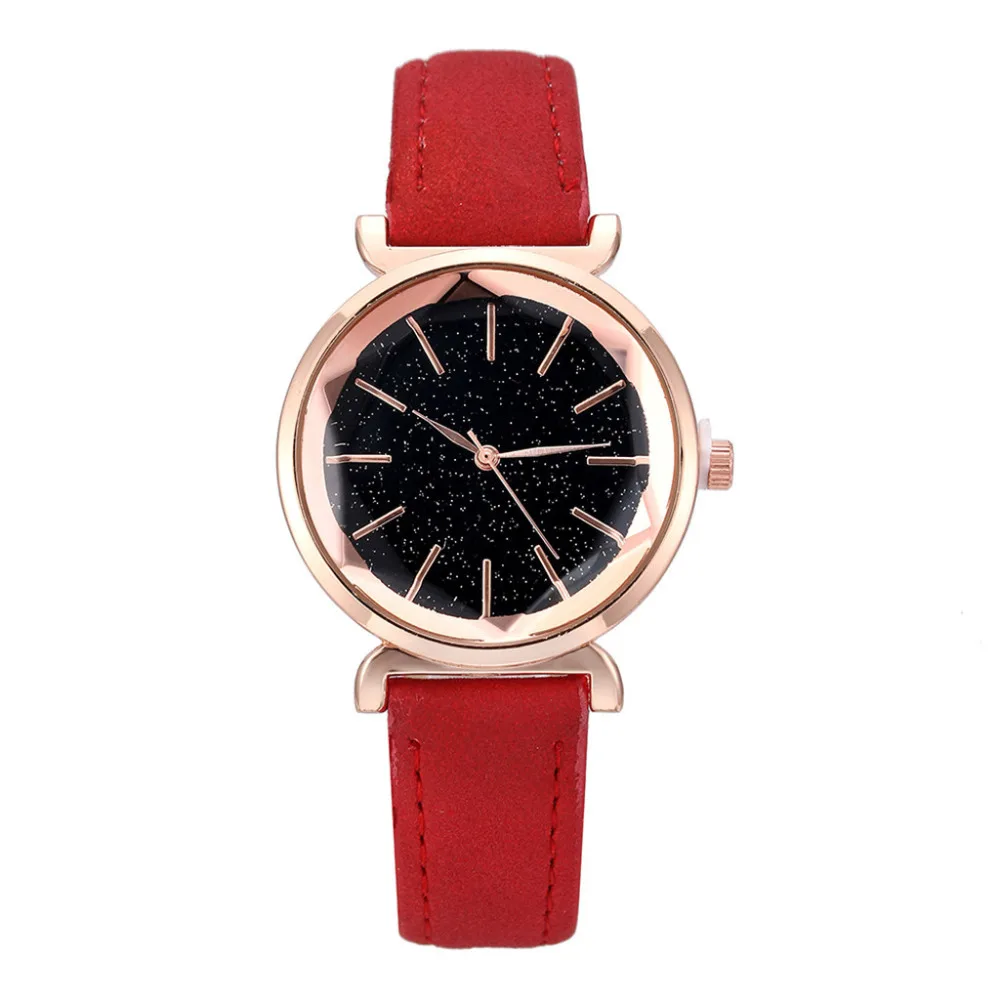 Net Red новинка роскошный бренд модные дикие женские часы кожа креативные