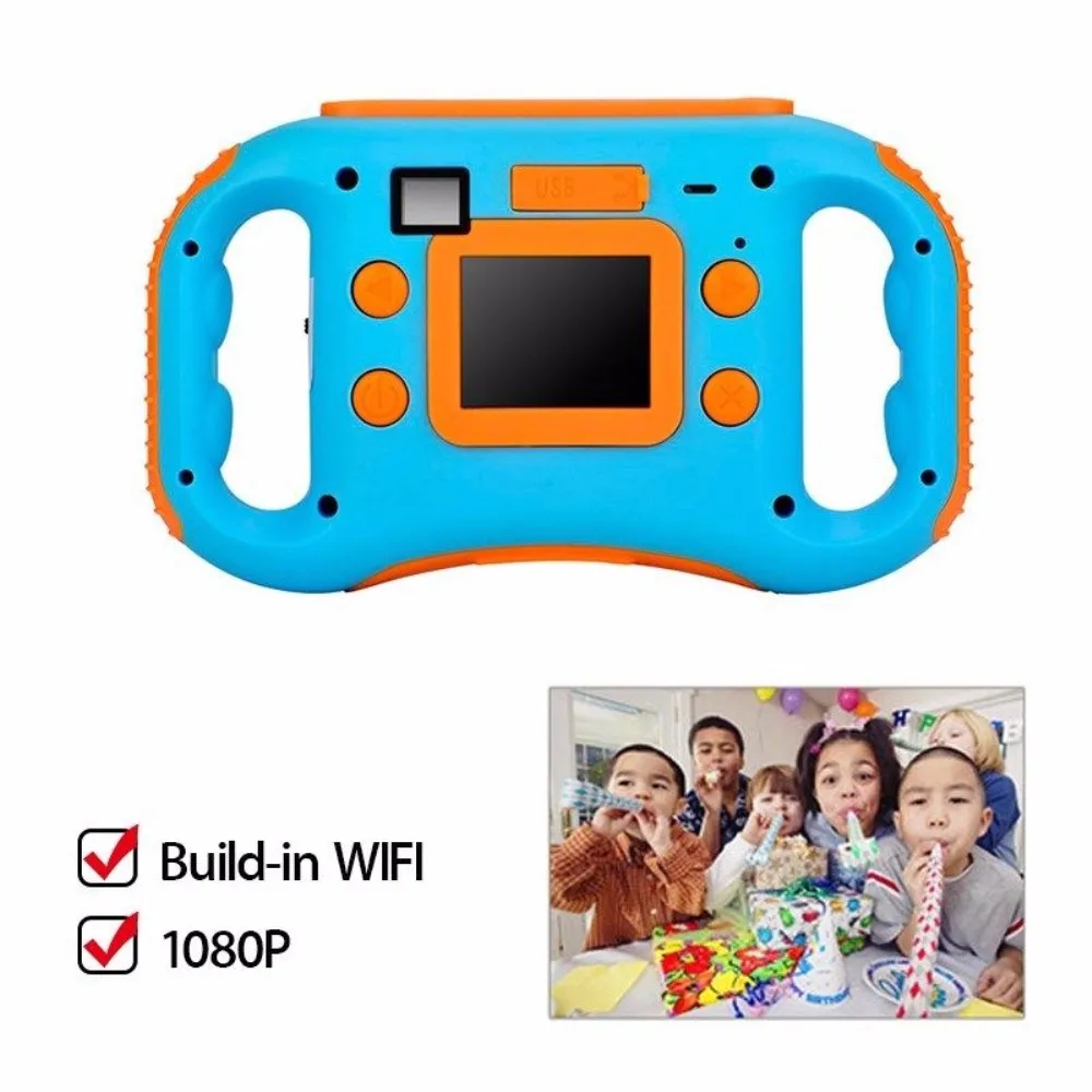 Горячая игрушка камера s WiFi Дети видео камера HD образовательные Рождественский подарок для мальчика/девочки