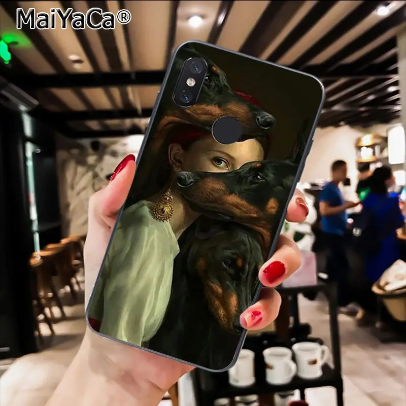 MaiYaCa Винтаж штукатурка статуя Давида эстетическое искусство ч для Xiaomi Redmi8 4X 6A 5A 7ARedmi5 5Plus Note4 5 7 A1 A2Lite