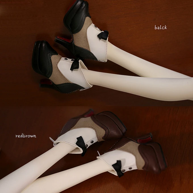 Детская игрушка ручной работы аксессуары для кукол 1/6 1/3 BJD/SD ботильоны 1 пара -