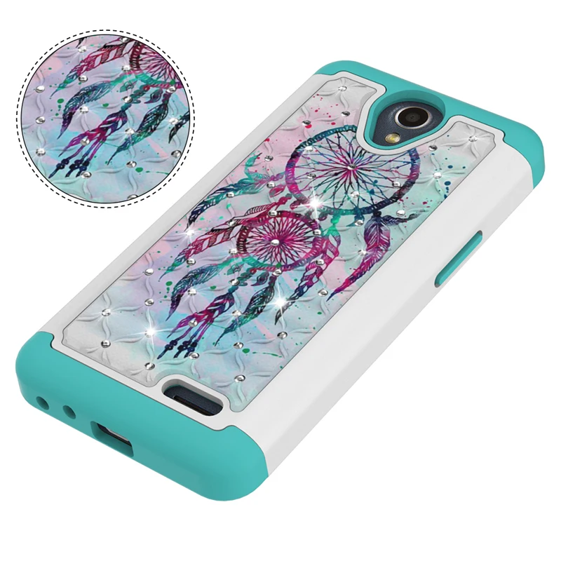 Прочный Гибридный двухслойный защитный чехол для ZTE N9136 Prestige 2 Maven 3 Prelude Plus Overture