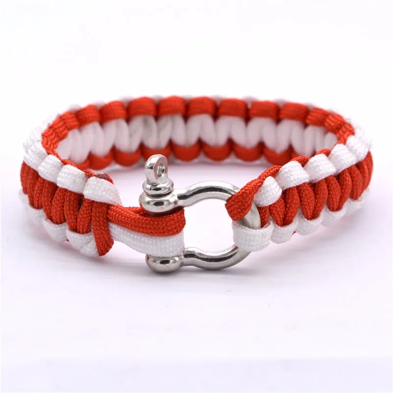 2016 Новый Популярный армейский мужской браслет для занятий спортом на открытом