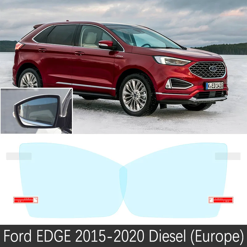 Для Ford EDGE 2007~ полное покрытие противотуманная пленка заднего вида аксессуары для зеркал Endura 2008 2009 2010 2012 207 - Название цвета: 2015-2020 Diesel