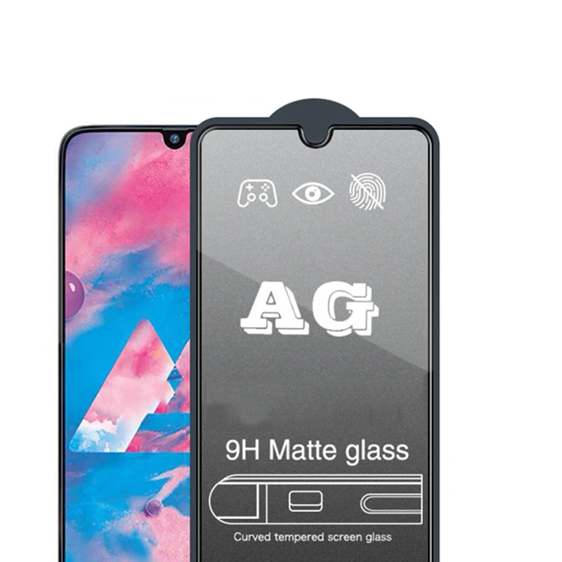 9D анти-отпечатков пальцев Защитная пленка для экрана для samsung Galaxy A6 A8 плюс A9 A9s A10 A20 A30 A40 A50 A70 защитное закаленное Стекло