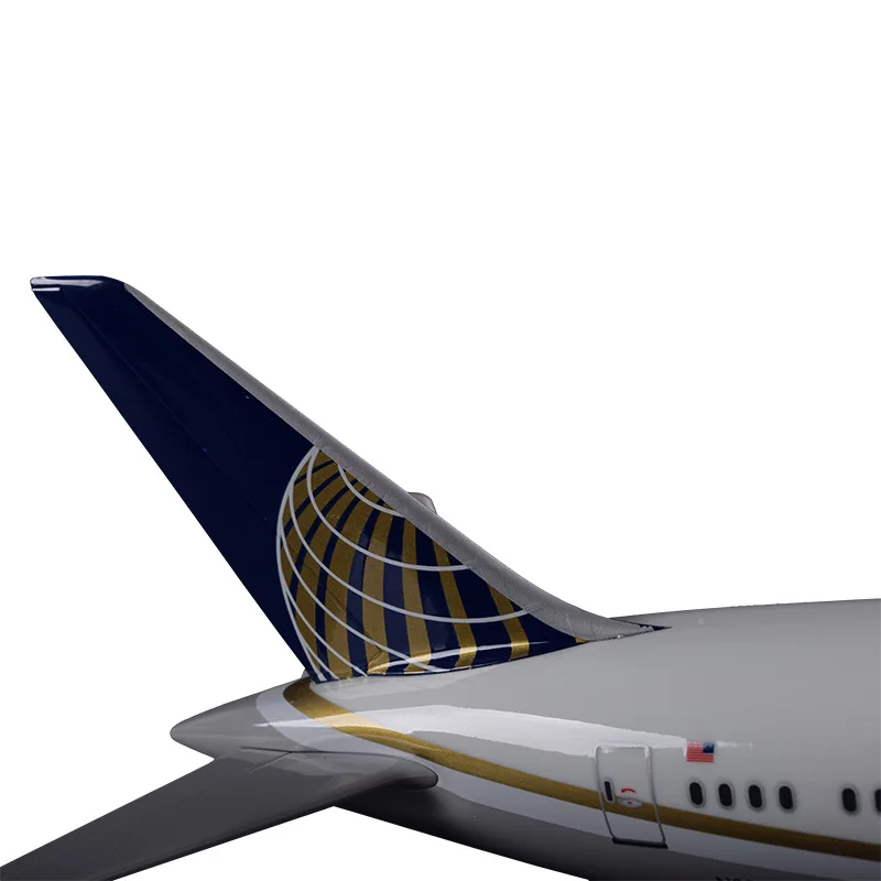 43 см модель самолета из смолы B787 Юнайтед эйрлайнс Boeing 787 самолет США Airbus ручная