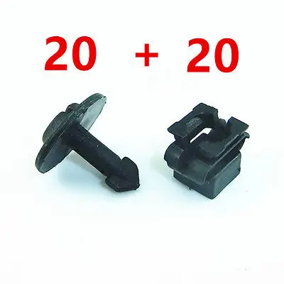 

20Set for Audi A4 A6 VW Under Engine Cover Undertray Fitting Clip Set