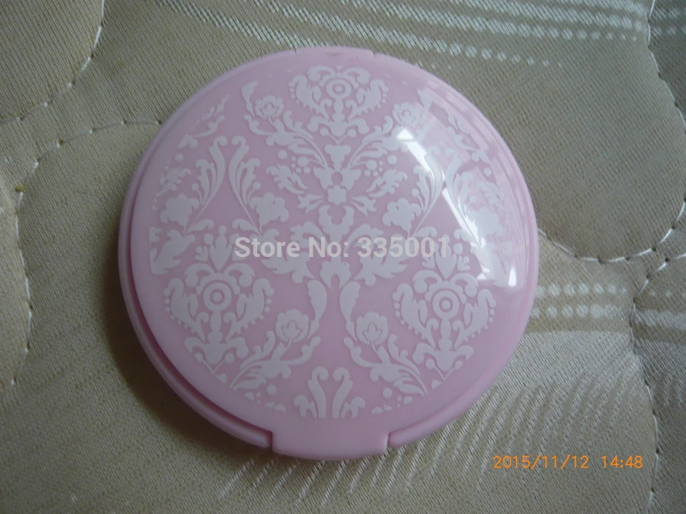 Свадебные услуги и подарки для гостей-Damask Элегантное зеркало макияжа Компактные