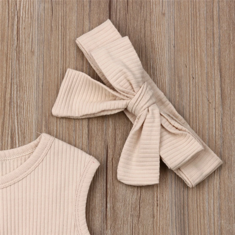 2019 летнее милое мягкое хлопчатобумажное Боди без рукавов для новорожденных