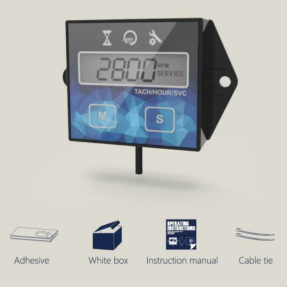 Тахометр для мотоцикла ATV измеритель скорости таймер сброса ABD аксессуары |