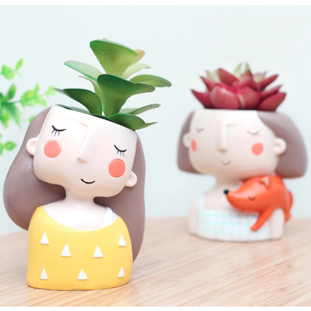 2019 цветы для дома и сада домашний декор горшок милая девушка цветочный
